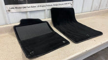 Load image into Gallery viewer, 97 04 Corvette C5 Factory Floor Mats Black GM Front Driver Passenger RH LH OEM