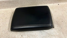 Load image into Gallery viewer, 11 14 Dodge Challenger SRT Leather Factory Center Console Lid Leather Armrest