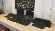 Load image into Gallery viewer, 201 Chevrolet Camaro SS Factory Black Floor Mats Carpet Front Rear GM Set