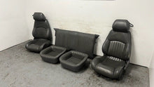 Load image into Gallery viewer, 1996 1997 Pontiac Firebird WS6 Front Rear Set Seats Leather Graphite Gray OEM