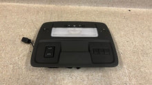 Load image into Gallery viewer, 10 15 Camaro SS Center Upper Overhead Console GM Black Roof Sunroof Switches