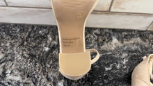 Load image into Gallery viewer, Wild Diva Lounge Strappy High Heels Woman's Size 6.5 Tan Suede Ankle Strap