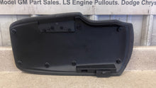 Load image into Gallery viewer, 05 13 Chevrolet C6 Corvette Z06 Center Console Lid Armrest Black Leather GM OEM