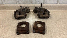 Load image into Gallery viewer, 93 97 Camaro Firebird Rear Brake Calipers Backing Plates Brackets Factory LT1