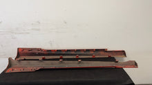 Load image into Gallery viewer, 10 13 Camaro SS GFX Right Left Rocker Panel Ground Effect Skirt Orange GM Pair