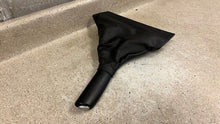 Load image into Gallery viewer, 05 13 C6 Corvette Factory Black Leather Emergency Park Brake Boot Handle 5K