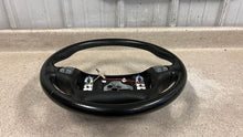 Load image into Gallery viewer, 98 02 Pontiac Firebird Trans AM Wheel GM Leather Steering Black Ebony Nice! 53K