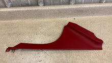 Load image into Gallery viewer, 05 13 C6 Corvette Factory Red Glove Box Dash Driver Knee Bolster Trim Side Panel