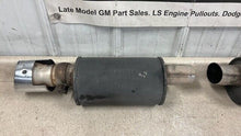 Load image into Gallery viewer, 15 22 Dodge Challenger Charger SRT Scat Pack Exhaust Resonators 05181998AA Pair