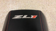 Load image into Gallery viewer, 2010 2015 Camaro ZL1 Center Console Lid Arm Rest OEM GM Leather Black 46K NICE!