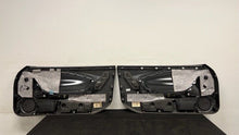 Load image into Gallery viewer, 10 15 Chevrolet Camaro SS Interior Right Left Door Panel Pair OEM Black Panels