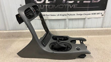 Load image into Gallery viewer, 05 13 C6 Corvette Gray Center Console Radio Trim Switches GM OEM Surround Boot