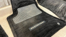 Load image into Gallery viewer, 15 20 Dodge Challenger Factory Floor mats Front Rear Carpet Cloth Mopar Logo