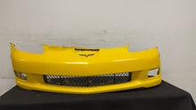 Load image into Gallery viewer, 05 13 Chevrolet C6 Z06 Factory Wide Body Front Bumper Cover OEM GM DAMAGED