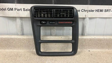 Load image into Gallery viewer, 1998 2002 Chevrolet Camaro SS Radio Trim Bezel Graphite OEM GM 10271309 Panel