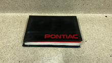 Load image into Gallery viewer, 2001 Pontiac Firebird Trans AM Owners Manual Booklet Warranty 01 Guide Case