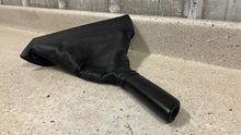Load image into Gallery viewer, 05 13 C6 Corvette Factory Black Leather Emergency Park Brake Boot Handle 54K