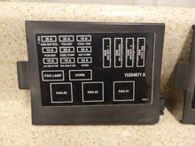 Load image into Gallery viewer, 1998 2002 Pontiac Firebird Trans AM Camaro SS Fuse Box Panel Cover OEM 2 Pair GM