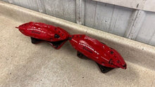 Load image into Gallery viewer, 10 15 Camaro SS Rear Driver Passenger Brembo Brake Calipers Pair OEM 53K Red