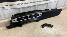 Load image into Gallery viewer, 10 15 Chevrolet Camaro SS Black Leather Dash Trim Pad Vents 2 Pieces GM 22880754