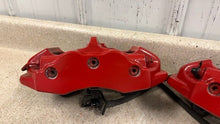 Load image into Gallery viewer, 06 13 Chevrolet Corvette C6 Z06 Rear Brake Calipers 4 Piston Set Red Brakes