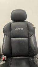 Load image into Gallery viewer, 2004 2005 2006 Pontiac GTO Complete Set Front Rear Black Leather Seats OEM