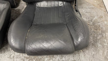 Load image into Gallery viewer, 98 02 Pontiac Firebird Trans AM WS6 Front Rear Set Seats Leather Black OEM GM