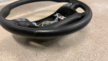 Load image into Gallery viewer, 98 02 Pontiac Firebird Trans AM Wheel OEM GM Leather Steering Black Ebony Nice!