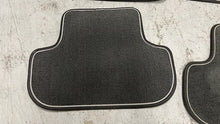 Load image into Gallery viewer, 12 15 Chevrolet Camaro SS Front Rear Left Right Floor Mats GM Black Cloth 46K