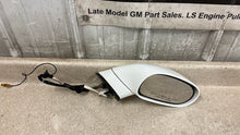 Load image into Gallery viewer, 05 13 Chevrolet C6 Corvette Z06 Passenger Side Power Mirror OEM GM White Right