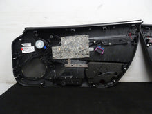 Load image into Gallery viewer, 05 13 Corvette C6 Driver Passenger Interior Door Trim Panels Black Pair OEM 56K