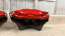 Load image into Gallery viewer, 2010 2015 Camaro SS Rear Driver Passenger Brembo Brake Calipers Pair OEM Red