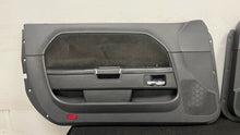 Load image into Gallery viewer, 11 14 Dodge Challenger SRT Interior Door Panels Right Left Front Suede Switches