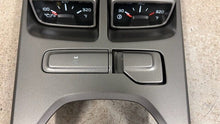 Load image into Gallery viewer, 10 15 Camaro SS Center Console Top Trim Gauges Switches Controls GM Factory OEM