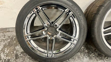 Load image into Gallery viewer, 06 08 C6 Corvette Z06 Speedline 19x12 Rear Wheels Drag 19'' Chrome 9594356 GM