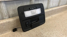 Load image into Gallery viewer, 10 15 Camaro SS Center Upper Overhead Console GM Black Roof Sunroof Switches