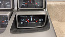 Load image into Gallery viewer, 10 15 Camaro SS Center Console Top Trim Gauges Switches Controls GM 35K MILES