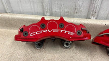 Load image into Gallery viewer, 05 13 Chevrolet Corvette C6 Z06 Front Brake Calipers 6 Piston Set Brakes OEM 21K