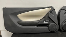 Load image into Gallery viewer, 10 15 Chevrolet Camaro SS Interior Right Left Door Panel Pair OEM Neutral Panels