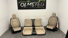 Load image into Gallery viewer, 10 15 Chevrolet Camaro SS Front Rear Power Heated Leather Seats GM Tan Black 33K