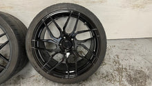 Load image into Gallery viewer, C7 Corvette Z06 20'' Rear Rohana Wheels RF17 20x12 Set Black Deep Concave