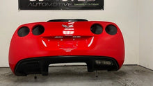 Load image into Gallery viewer, 05 13 Chevrolet Corvette C6 Z06 Rear Bumper Cover Assembly Red GM Tail Light 35K