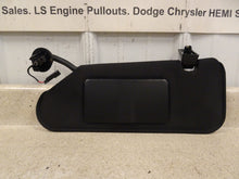 Load image into Gallery viewer, 05 13 Corvette Z06 C6 Driver Sun Visor Left GM Shade Garage Opener Black OEM 62K