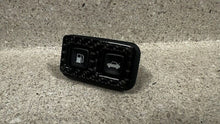 Load image into Gallery viewer, 05 13 Corvette C6 Fuel Door Trunk Switch Release Buttons Black OEM GM Carbon