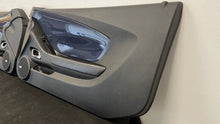 Load image into Gallery viewer, 10 15 Chevrolet Camaro SS Interior Right Left Door Panel Pair OEM Blue Panels