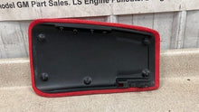 Load image into Gallery viewer, 97 04 Chevrolet C5 Corvette Z06 Center Console Lid Armrest Red Suede GM Custom