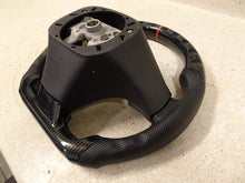 Load image into Gallery viewer, 06 13 Chevrolet Corvette C6 Carbon Fiber Racing Steering Wheel Black Leather NEW