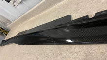 Load image into Gallery viewer, 14 19 Corvette C7 APR Carbon Fiber Passenger Side Rocker Extension Right Damaged