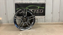 Load image into Gallery viewer, Chevrolet Corvette C6 Z06 Speedline 18x9.5 Front Wheel Rim GM 9594354 Chrome
