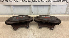 Load image into Gallery viewer, 2010 2015 Camaro SS Front Driver Passenger Brembo Brake Calipers Pair OEM 78K